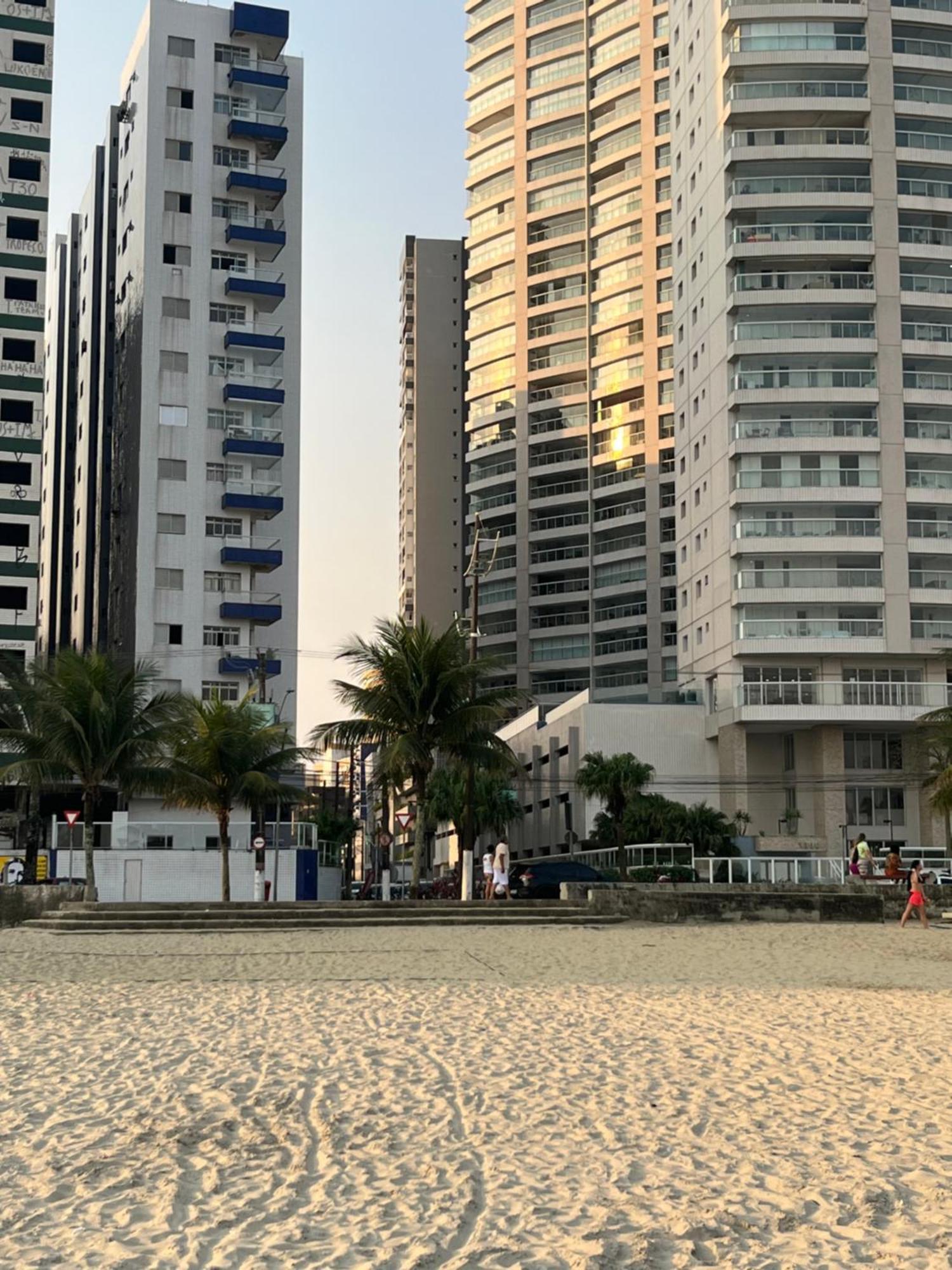 Apartamento Vista Para Praia 프라이아 그란데 외부 사진
